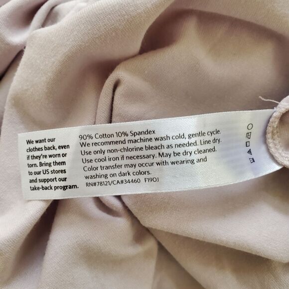 ✨ EILEEN FISHER ✨ Cotton Long Sleeve Pocket Top - [Large, Mauve] - Picture 12 of 14